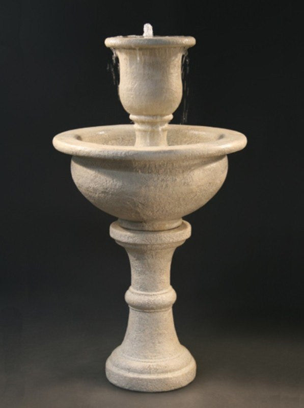 tiered garden fountain
