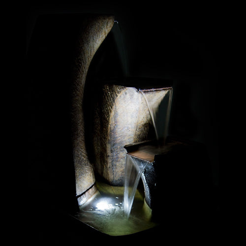 Curving Vessels Fountain