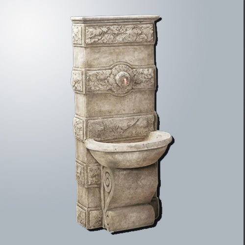 Image of a wall fountain