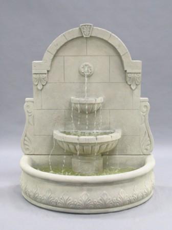 Image of a Bavarian style wall fountain
