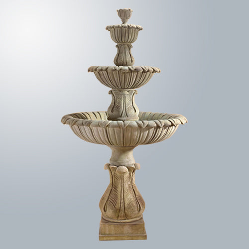 Image of a three tier fountain