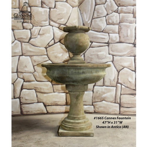 Image of a decorative water feature for gardens and patios