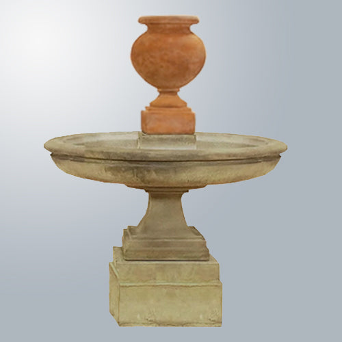 Short urn shaped fountain