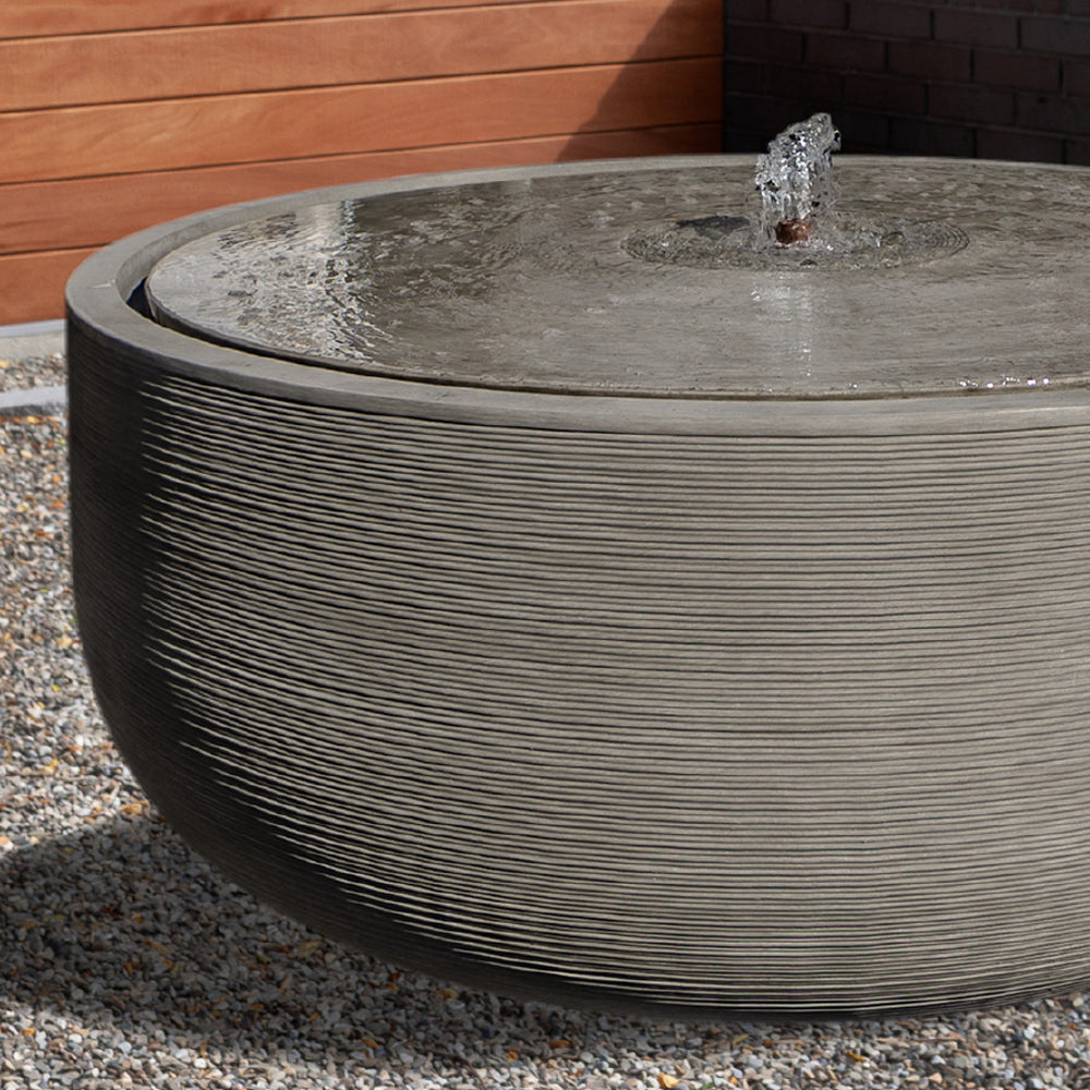 Four foot tall outdoor water feature