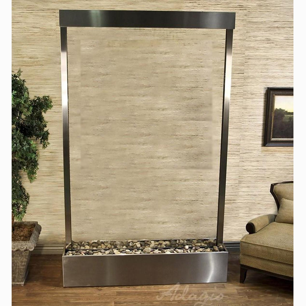 Large center mount floor fountain