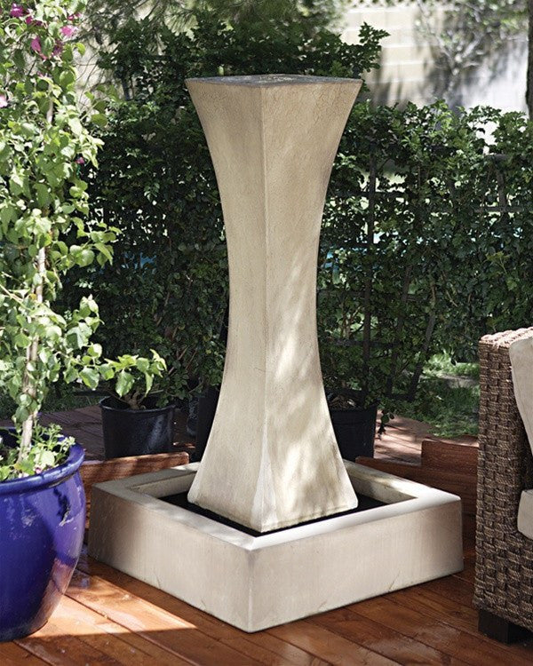 Garden water fountain for outdoor decor