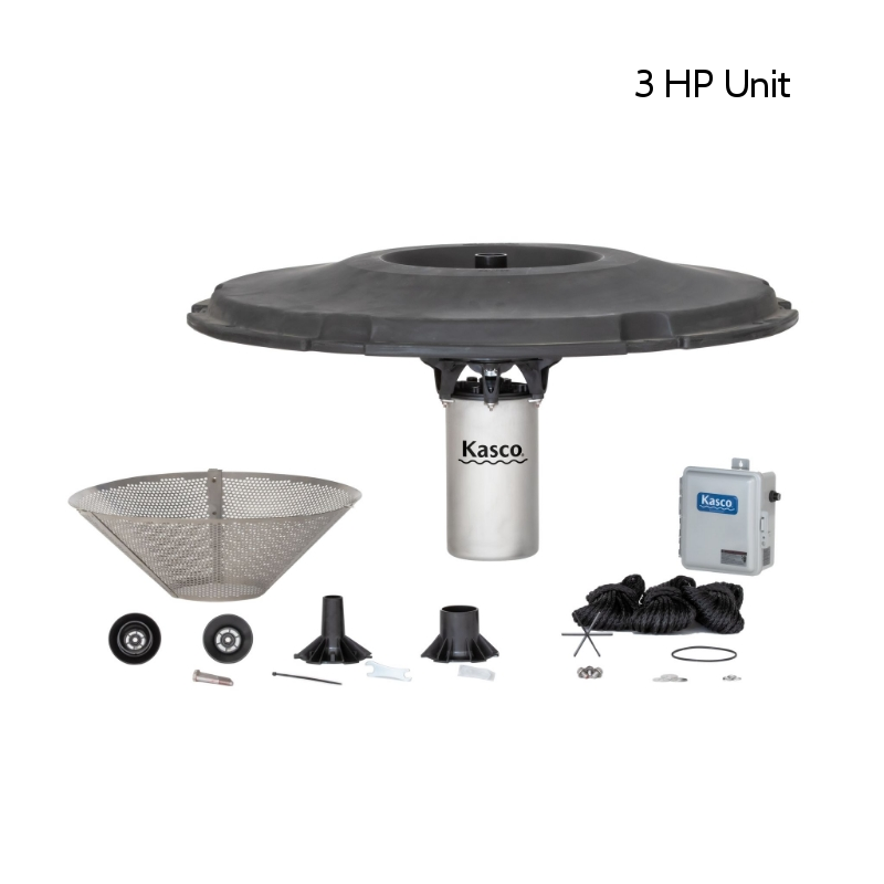 Kasco J Series Floating Fountain 3 HP Unit Set