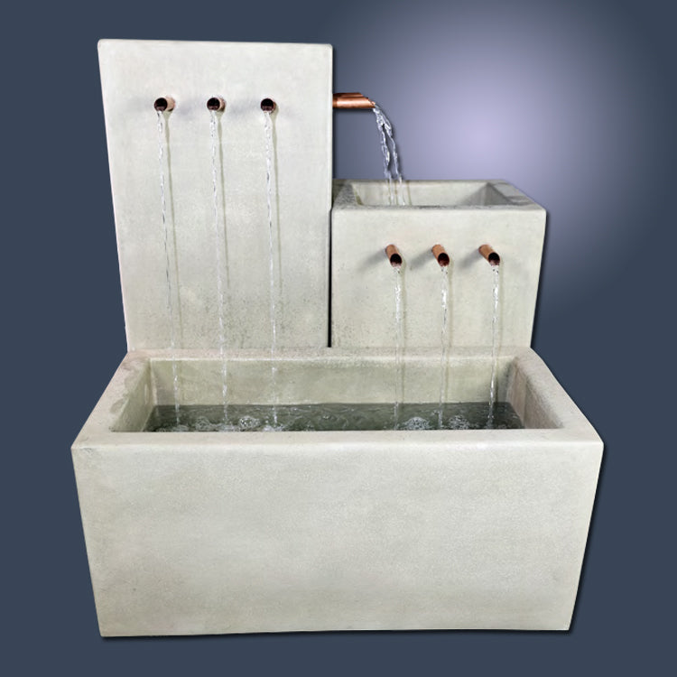 Image of a modern fountain
