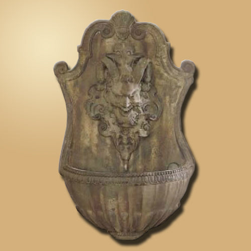 Parigi outdoor wall fountain for garden or patio