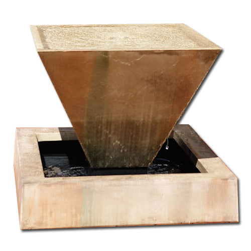 Small Oblique Outdoor Fountain