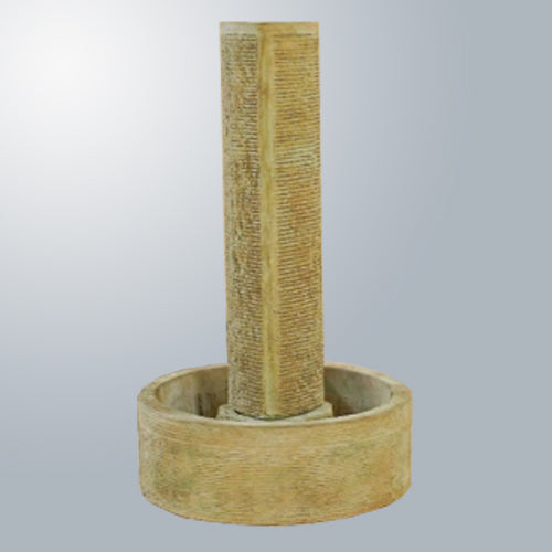 Tempo style water feature without a sphere