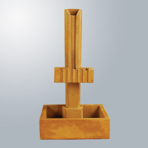Image of a water channel fountain