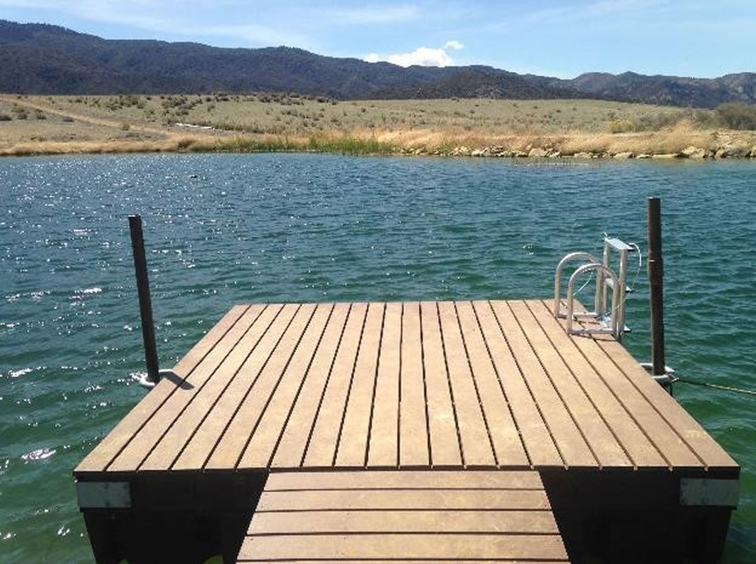 swim platform dock 10x10