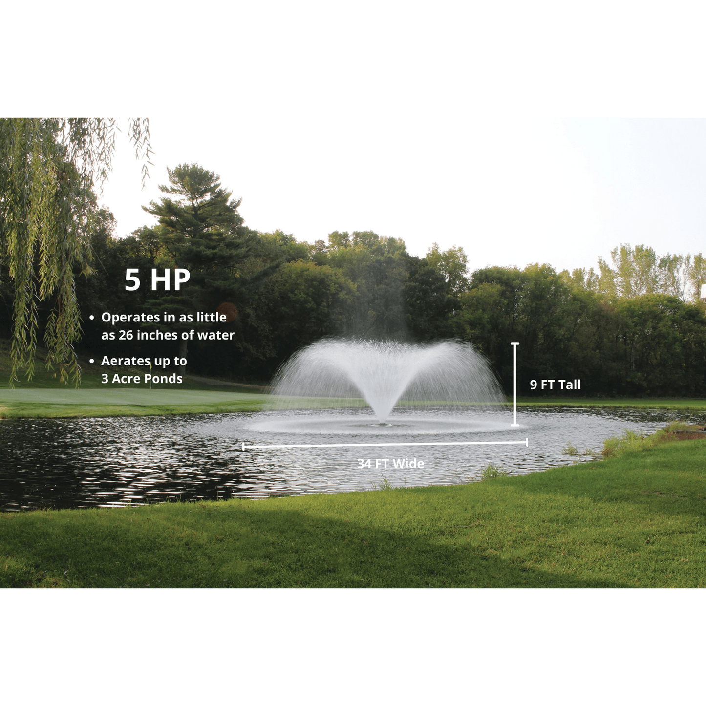 Kasco Marine: VFX Series Aerating Pond Fountain