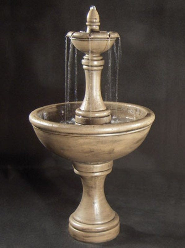 Tiered garden fountain water feature outdoor decor