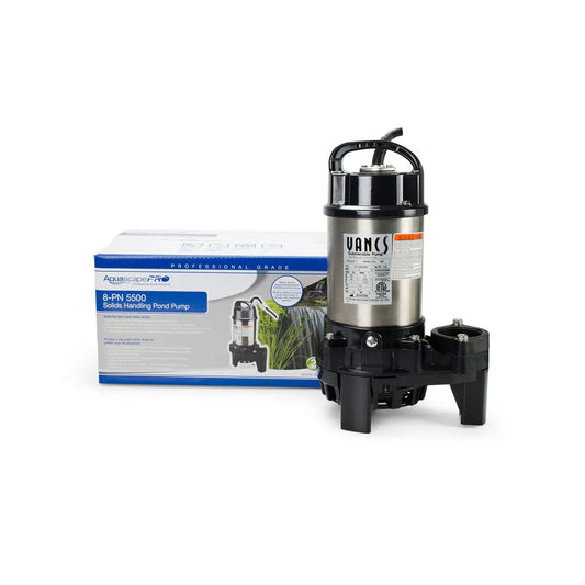 Image of a solids handling pond pump