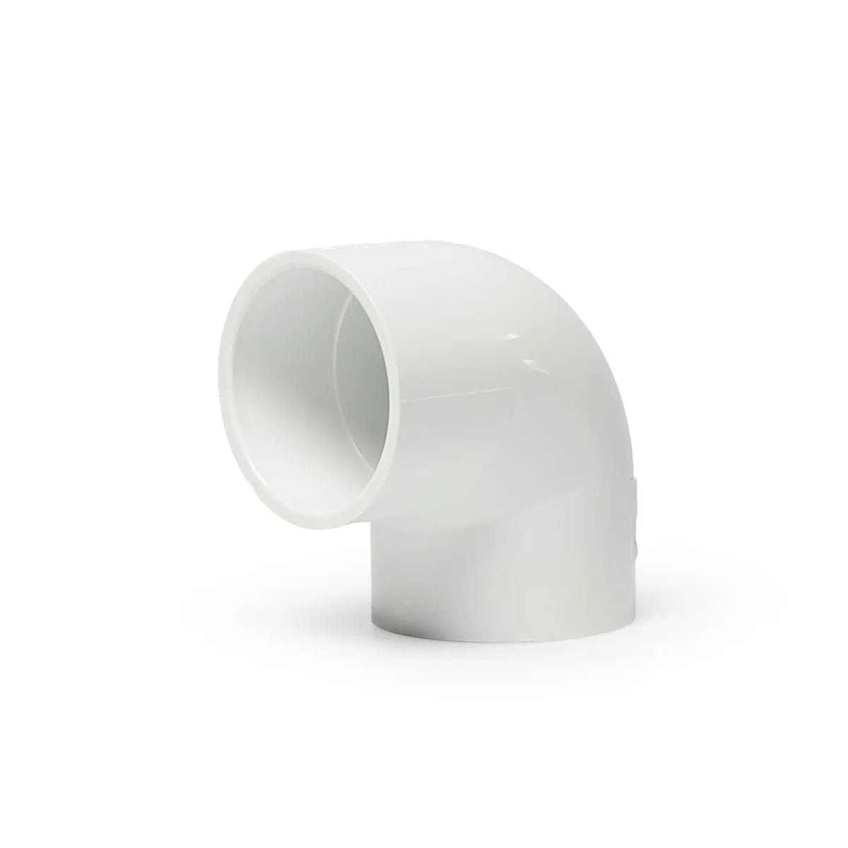 PVC pipe elbows with slip connections