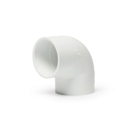 PVC pipe elbows with slip connections