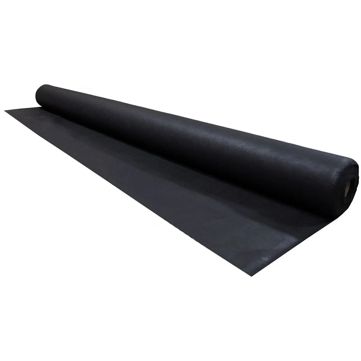 Rolls of standard pond underlayment material