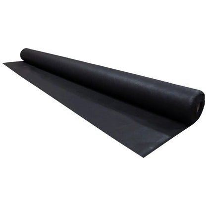 Rolls of standard pond underlayment material