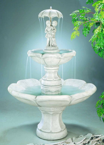 April Showers Tiered Garden Fountain