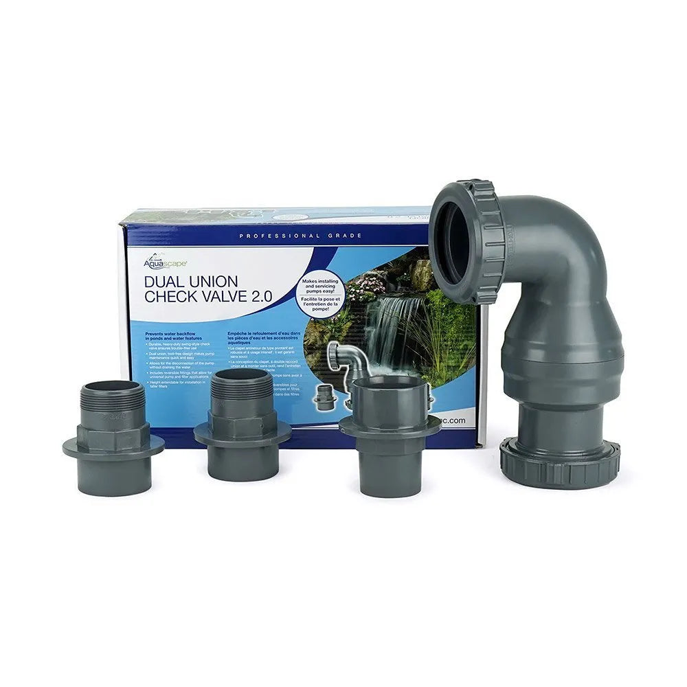 Image of a dual union check valve