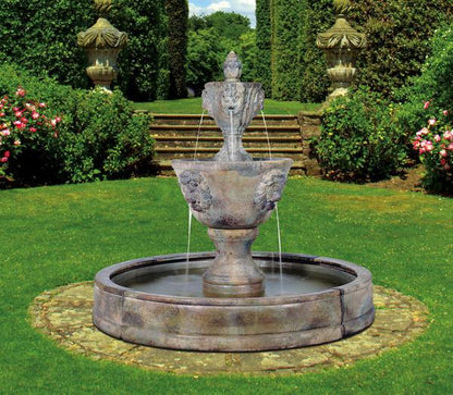 Medium Two-Tier Leonesco Valencia Fountain image