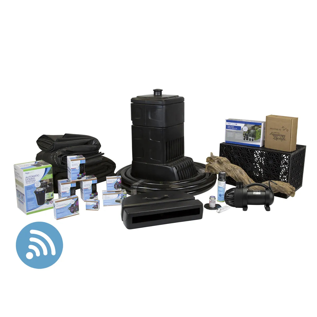 Large Deluxe Pondless® Waterfall Kit 26′ Stream