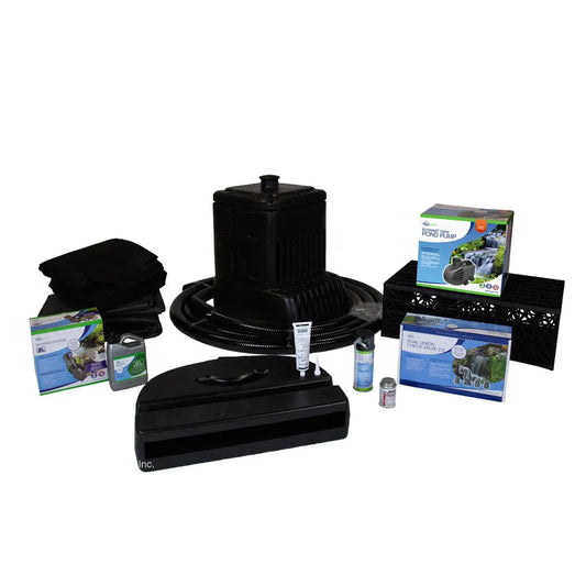 Image of a professional pondless waterfall kit with a two meter stream.