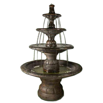 Large modern four level water feature