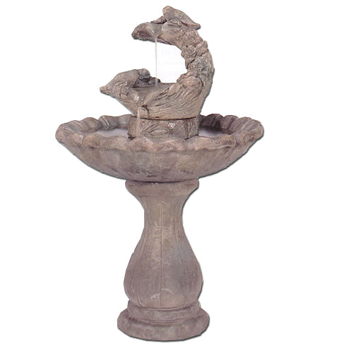 Image of a classic springtime fountain.