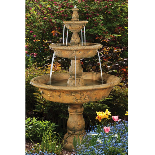Image of a three tiered fountain