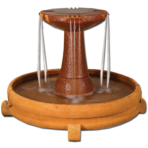 Overflowing Spill Dish Fountain