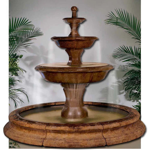 Grande Barrington Fountain in Toscana Pool