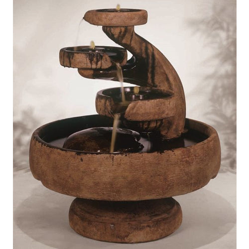 Image of a tiered water feature