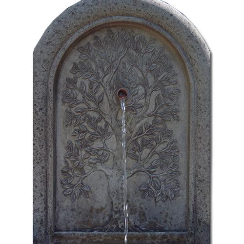 garden fountain stone cascade