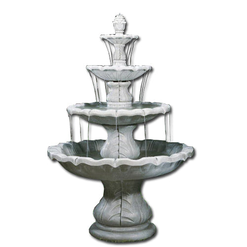 Large Classical Finial Outdoor Fountain