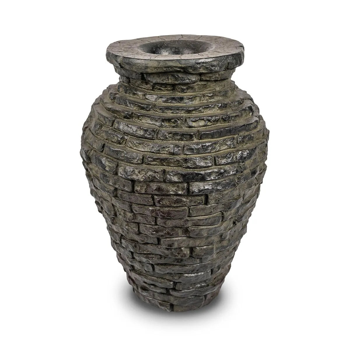 Stacked Slate Urns