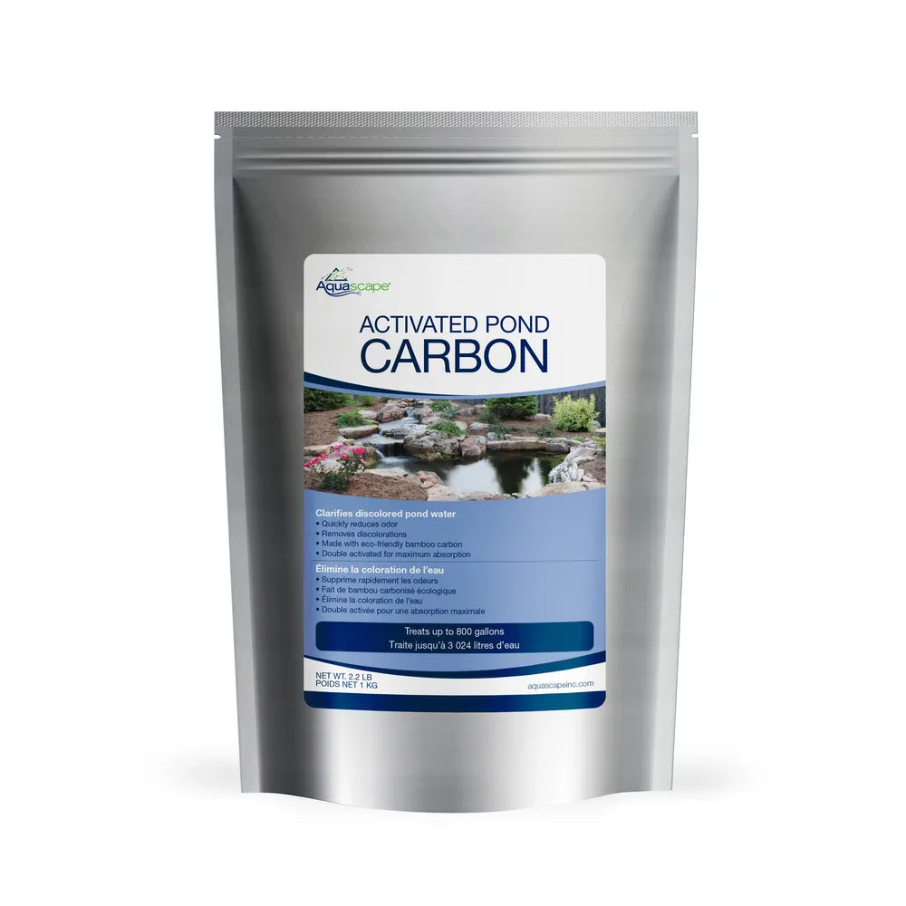 Pond filter carbon media 2.2 pound 1 kilogram bag