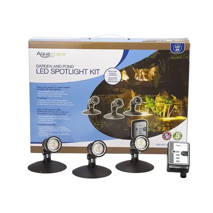 Image of a three light spotlight kit