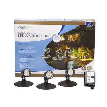 Image of a three light spotlight kit