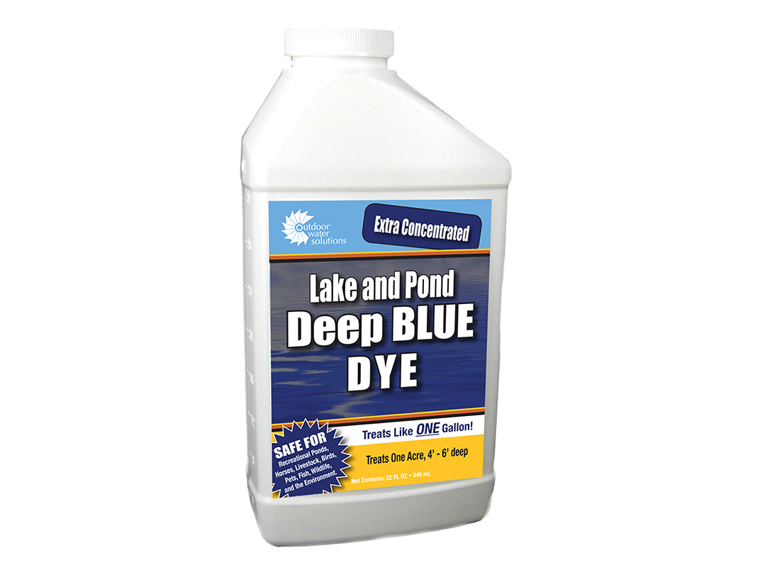 Deep Blue Pond Dye