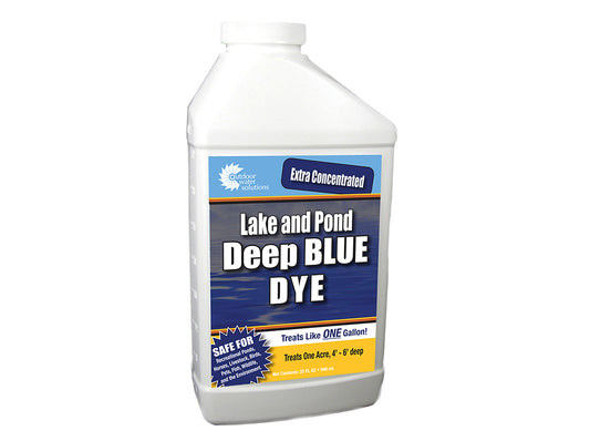 Deep Blue Pond Dye