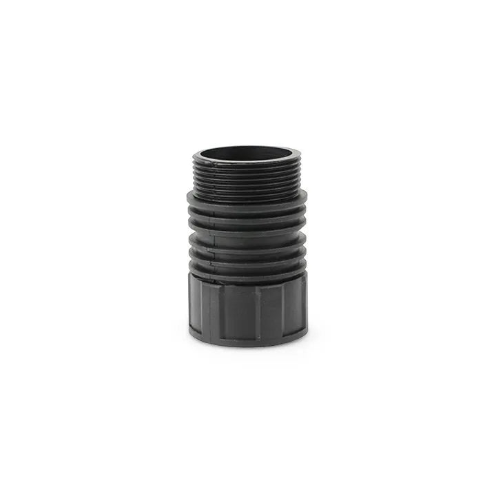 38mm female pipe thread to 1.5 inch male pipe thread adapter connecting metric to North American threads