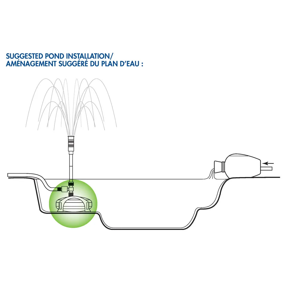 AquaJet® 600 Pond Pump