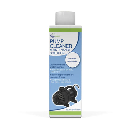 Bottle of pump cleaner maintenance solution 8 ounce size