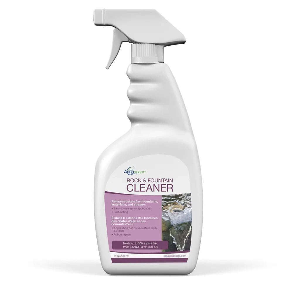 Bottle of rock and fountain cleaner 32 ounce size