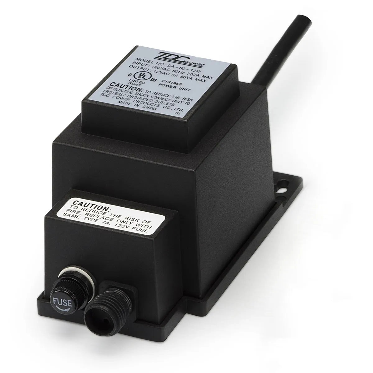 Low Voltage Quick-Connect Transformers