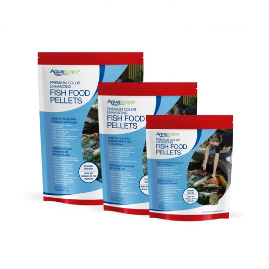 Premium Color Enhancing Fish Food Pellets