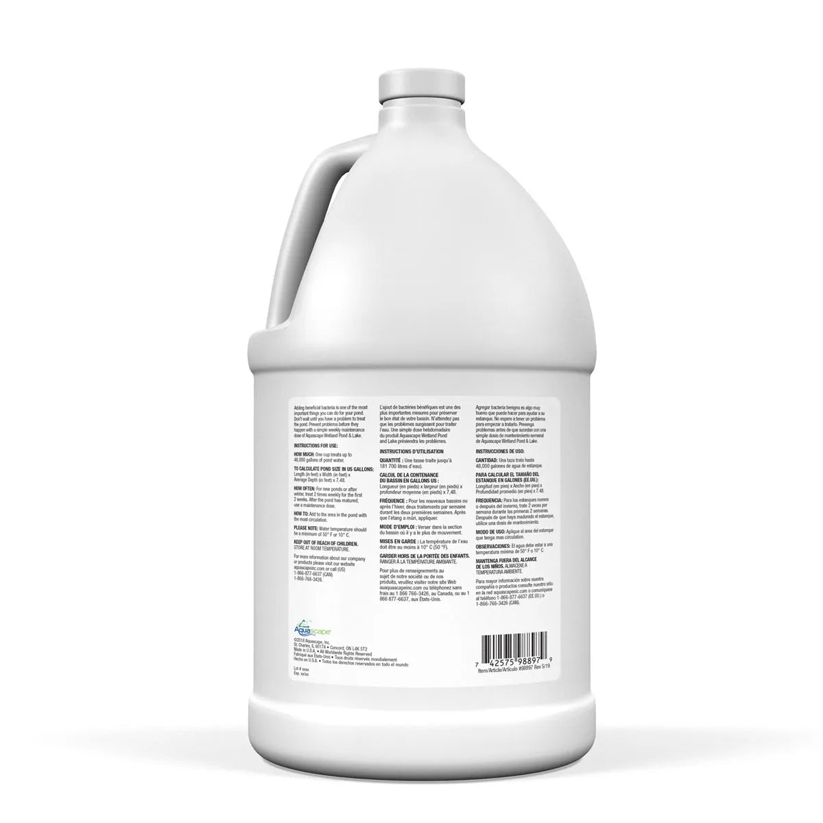 Wetland Pond & Lake Bacteria Professional Grade – 1 gal / 3.78 L